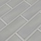 Msi Morning Fog 4"X12" Glazed Handcrafted Ceramic Subway Tile, 6PK ZOR-MD-0466 - alternate 2